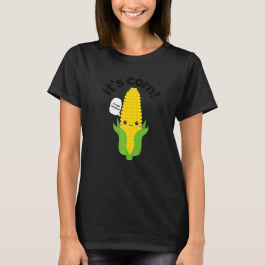 Mais, der den Saft hat T-Shirt (Vorderseite)