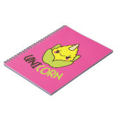 Mais-Einhorn Notizblock (Linke Seite)