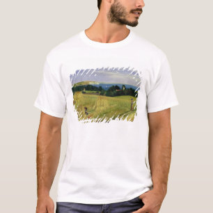 Mais-Feld in der Insel von Wight T-Shirt