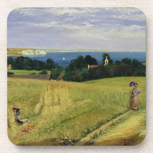 Mais-Feld in der Insel von Wight Untersetzer (Vorderseite)