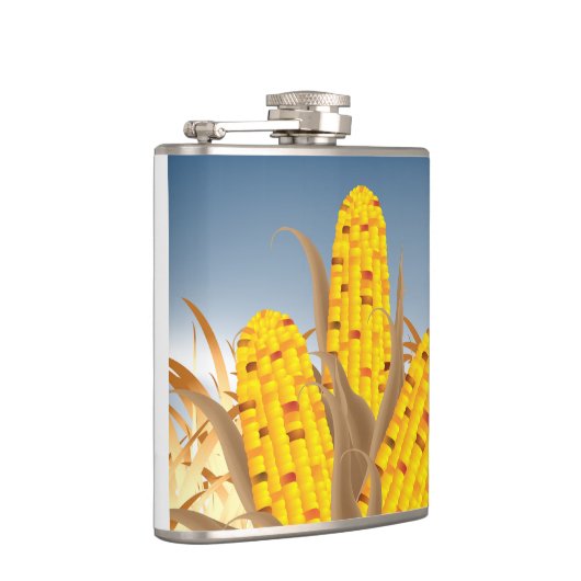 Mais-Flasche Flachmann (Rechts)