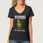 Mais für Männer Frauen Mais auf dem Bauer der Cob- T-Shirt (Vorderseite)