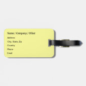 Mais Gepäckanhänger (Rückseite horizontal)