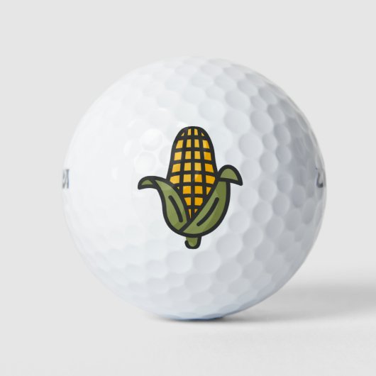 Mais Golfball (Vorderseite)