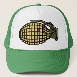 Mais-Granate - Baseball-Fernlastfahrer-Kappe Truckerkappe