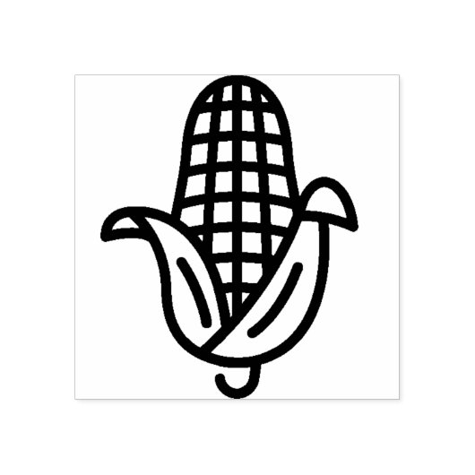 Mais Gummistempel (Prägung)