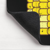 Mais Halloween Kostüm Spaß Feinschmecker Bauer Män Mousepad (Ecke)