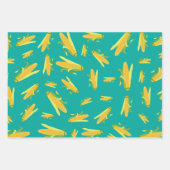 Mais im Cob-Muster Geschenkpapier Set (Vorderseite)