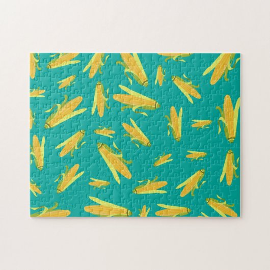 Mais im Cob-Muster Puzzle (Horizontal)