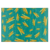 Mais im Cob-Muster Schneidebrett (Vorderseite)