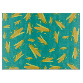 Mais im Cob-Muster Schneidebrett