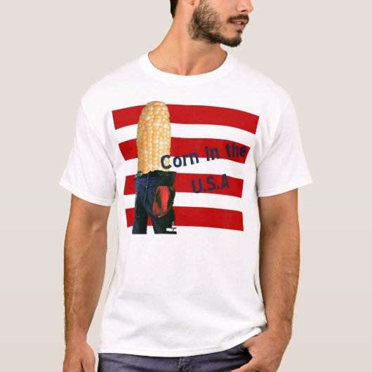 Mais in den USA T-Shirt (Vorderseite)