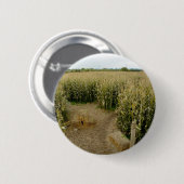 Mais-Labyrinth Button (Vorne & Hinten)