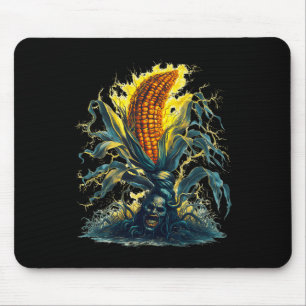 Mais Mais Ghost Ghoul Harvest Halloween Fun T-Shir Mousepad