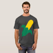 Mais Maiskolben Bauer Landwirtschaft Gemüse Essen  T-Shirt (Vorne ganz)