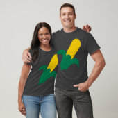 Mais Maiskolben Bauer Landwirtschaft Gemüse Essen  T-Shirt (Unisex)