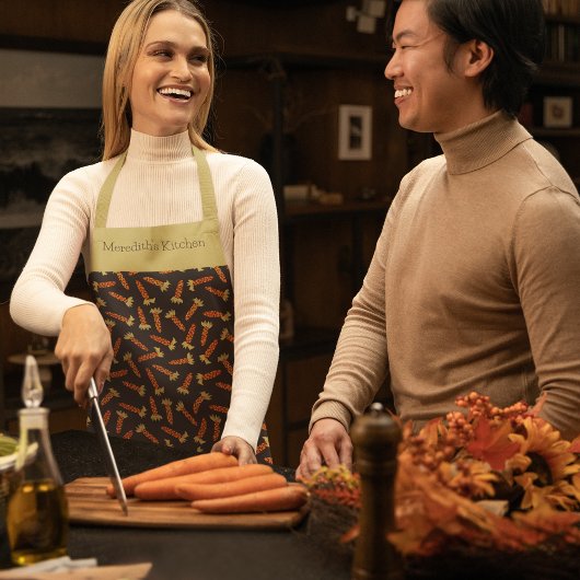 Mais oder Indischer Getreidefall als Personalisier Schürze