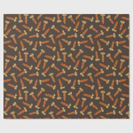 Mais oder indischer Maisfall Geschenkpapier (Flach)