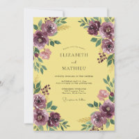 Mais-Pflaume-Blatt-Hochzeit