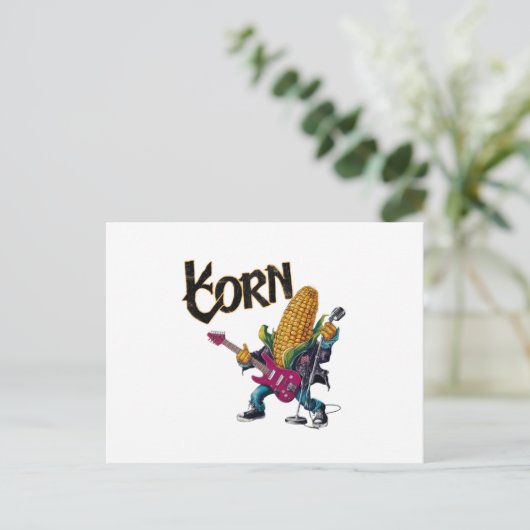 Mais Postkarte (Stehend Vorderseite)