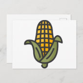 Mais Postkarte (Vorne/Hinten)