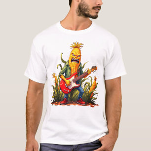Mais Rockstar spielt Gitarre T-Shirt