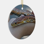 MAIS-SCHLANGEN-VERZIERUNG KERAMIKORNAMENT (Rechts)