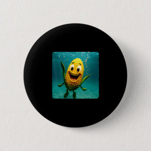 Mais taucht unter Wasser Ozean Taucher Schwimmen S Button