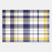 Mais und Blauer Geschenkverpackung 3 Packungen  Geschenkpapier Set (Vorderseite)