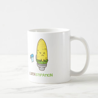 Mais-Verstopfung im Toilette Punny Spaß Kaffeetasse