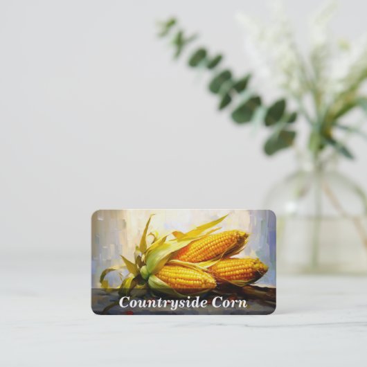 Mais Visitenkarte (Stehend Vorderseite)