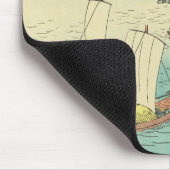 Maisaka, Japan: Vintage Ukiyo-e Woodblock Print Mousepad (Ecke)