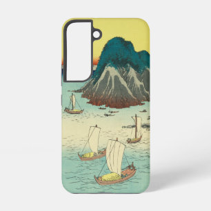 Maisaka, Japan: Vintager japanischer Holzblock Pri Samsung Galaxy Hülle