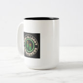 Maisallergie Zweifarbige Tasse (Vorderseite Links)