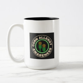 Maisallergie Zweifarbige Tasse