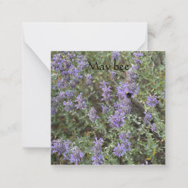 Maisbiene Mitteilungskarte