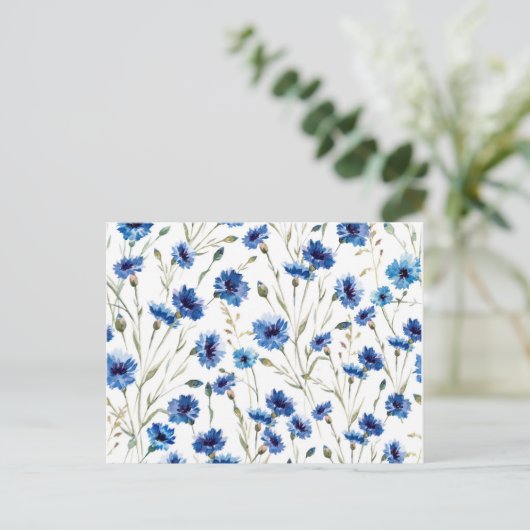 Maisblume Postkarte (Stehend Vorderseite)