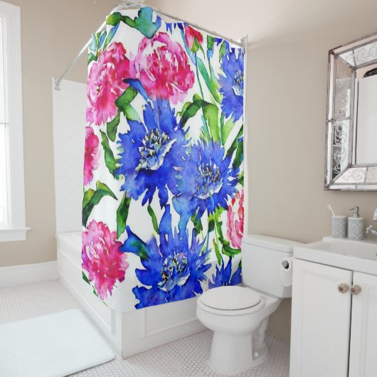 Maisblume und Torfbäume Duschvorhang (Beispiel)