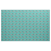 Maiscoon-Katze Türkis Stoff (Fat Quarter (45,7 x 55,9 cm))