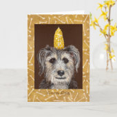 Maisdockkarte Karte (Gelbe Blume)