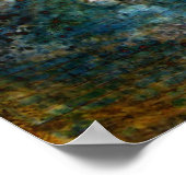 Maiseimer-Mills-Flasche Poster (Ecke)