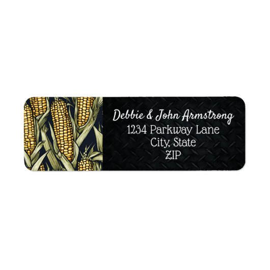 Maisernte Coole Rücksendeadresse (Vorne)