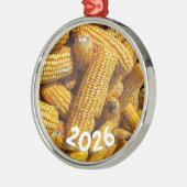Maisernte Ornament Aus Metall (Links)