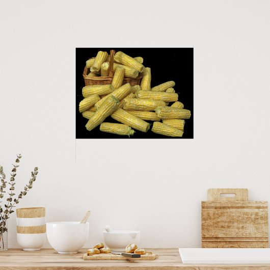 Maisernte Poster (Küche)