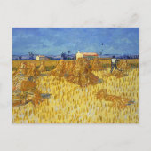 Maisernte Provence Vincent van Gogh Postkarte (Vorderseite)
