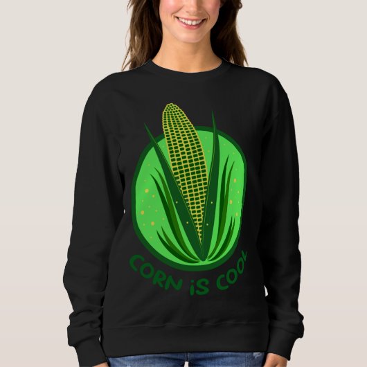 Maisfarm Mais Pflanze Getreide Gemüse Sweatshirt (Vorderseite)