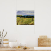 Maisfeld auf der Isle of Wight Poster (Küche)
