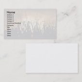 Maisfeld-Silhouetten Visitenkarte (Vorne/Hinten)