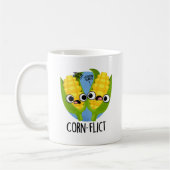 Maisflict Funny Mais Pun Kaffeetasse (Links)