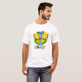 Maisflict Funny Mais Pun T-Shirt (Vorne ganz)